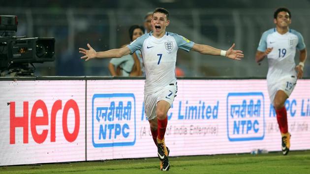 Mark Guehi scored a fourth goal late in the game, before Phil Foden rounded off the win with a fifth goal.
