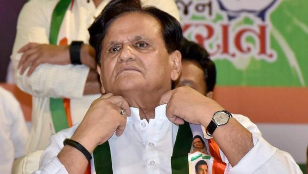 Congress leader Ahmed Patel at the party's ‘Satya Vijay Sammelan’ programme in Surat. (PTI FILE PHOTO) Congress leader Ahmed Patel at the party's ‘Satya Vijay Sammelan’ programme in Surat. (PTI FILE PHOTO)