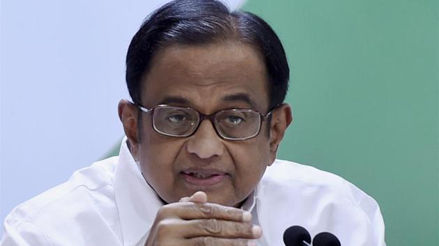 Congress leader and Former finance minister P Chidambaram addresses a press conference in New Delhi. (PTI FILE) Congress leader and Former finance minister P Chidambaram addresses a press conference in New Delhi. (PTI FILE)