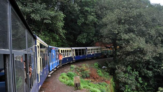 The British-era narrow gauge mini train, commissioned on April 15, 1907, was suspended following two back-to-back derailments on May 1 and May 8 in 2016. (HT) The British-era narrow gauge mini train, commissioned on April 15, 1907, was suspended following two back-to-back derailments on May 1 and May 8 in 2016. (HT)
