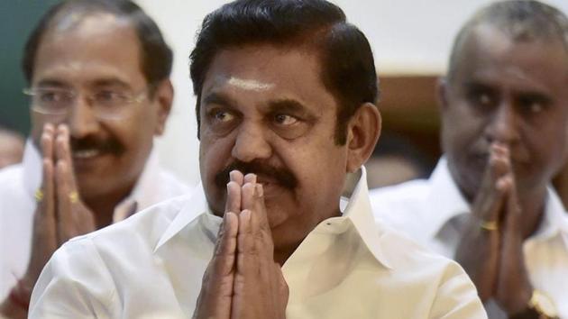 Tamil Nadu chief minister 'Edappadi' K Palaniswami.(PTI File Photo)