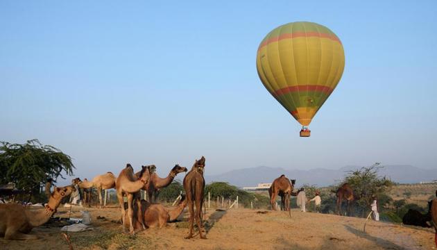 The Pushkar camel festival is one of the most highly-rated experiences in India. (Shutterstock) The Pushkar camel festival is one of the most highly-rated experiences in India. (Shutterstock)