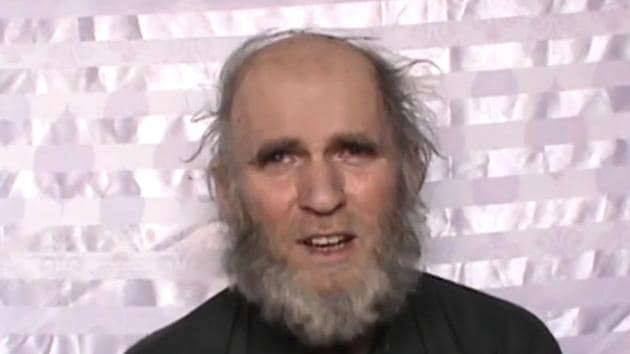 Taliban spokesman Zabihullah Mujahid said King, an American, was suffering from “dangerous” heart disease and kidney problem, (Twitter Photo) Taliban spokesman Zabihullah Mujahid said King, an American, was suffering from “dangerous” heart disease and kidney problem, (Twitter Photo)