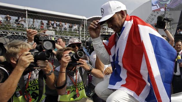 However, Vettel’s reliability issues resulted in Hamilton turning the tables and winning the championship with two races to go. (AP)