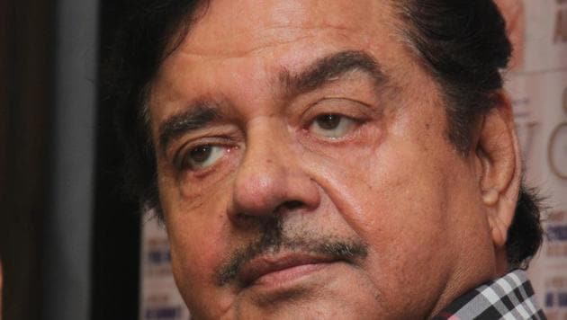 BJP lawmaker Shatrughan Sinha in Mumbai. (HT File Photo) BJP lawmaker Shatrughan Sinha in Mumbai. (HT File Photo)
