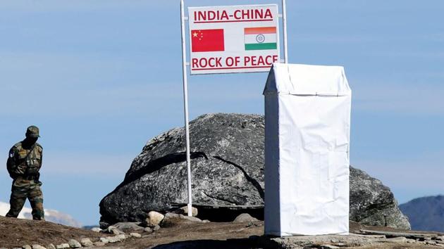 This file photograph taken on October 21, 2012 shows an Indian soldier keeping watch at Bumla Pass on the India-China border in Arunachal Pradesh. (AFP) This file photograph taken on October 21, 2012 shows an Indian soldier keeping watch at Bumla Pass on the India-China border in Arunachal Pradesh. (AFP)