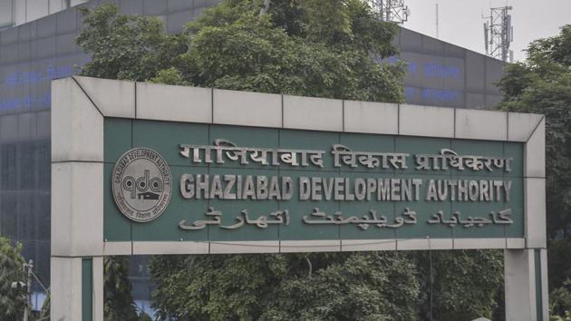 Nearly 1,583 plots were offered at Swarnjayanti Puram Housing Scheme in Ghaziabad between 1998 and 2003. During 2005-2007, restoration of 139 cancelled plots was taken up by the then GDA officers. (Sakib Ali/ HT Photo)