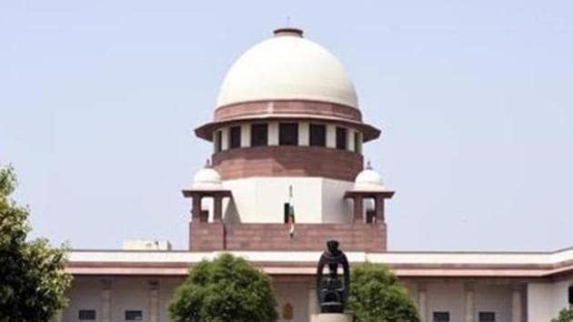 A view of the Supreme Court in New Delhi. (Sonu Mehta/HT PHOTO) A view of the Supreme Court in New Delhi. (Sonu Mehta/HT PHOTO)