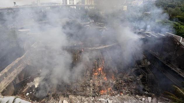 A major fire that gutted one of the stages at RK Studios, Chembur, was due to a short circuit. (HT File) A major fire that gutted one of the stages at RK Studios, Chembur, was due to a short circuit. (HT File)