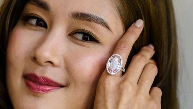 The rarity of pink diamond makes it so valuable. (AFP) The rarity of pink diamond makes it so valuable. (AFP)