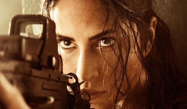Katrina Kaif is ready for some action in new still from Tiger Zinda Hai. Katrina Kaif is ready for some action in new still from Tiger Zinda Hai.