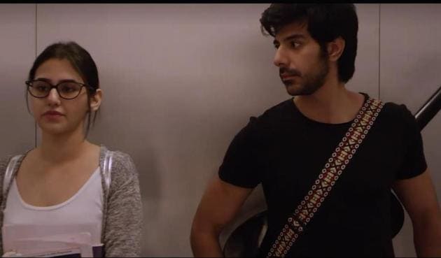 Actors Pavali Gulati and Ananya Sharma in a still from Lift.