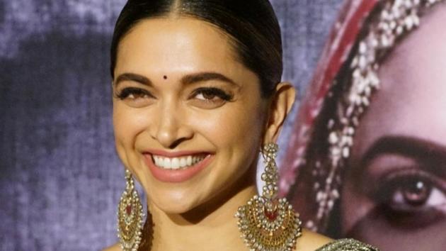 Deepika Padukone during the 3D trailer launch of Padmavati in Mumbai on Oct 31. (IANS) Deepika Padukone during the 3D trailer launch of Padmavati in Mumbai on Oct 31. (IANS)
