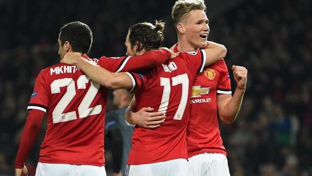 Manchester United also earned a 2-0 victory over Benfica at Old Trafford in Manchester and are on the verge of qualifying for the Round of 16. (AFP)