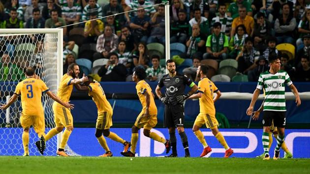 Juventus had to resort to a 1-1 draw against Sporting CP at the Jose Alvalade Stadium in Lisbon. (AFP)
