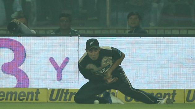 New Zealand did not help themselves in the field as they dropped catches on a regular basis. (BCCI) New Zealand did not help themselves in the field as they dropped catches on a regular basis. (BCCI)