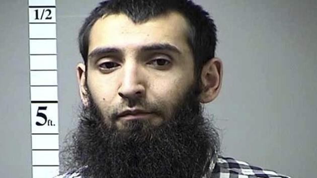 This undated photo provided by St. Charles County Department of Corrections shows the Sayfullo Saipov, a suspect in NYC attack on Tuesday night. (AP Photo) This undated photo provided by St. Charles County Department of Corrections shows the Sayfullo Saipov, a suspect in NYC attack on Tuesday night. (AP Photo)