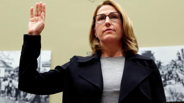 Mylan NL CEO Heather Bresch is sworn in before a House Oversight and Government Reform Committee hearing on the Rising Price of EpiPens, at the Capitol in Washington, US September 21, 2016.(Reuters File Photo) Mylan NL CEO Heather Bresch is sworn in before a House Oversight and Government Reform Committee hearing on the Rising Price of EpiPens, at the Capitol in Washington, US September 21, 2016.(Reuters File Photo)