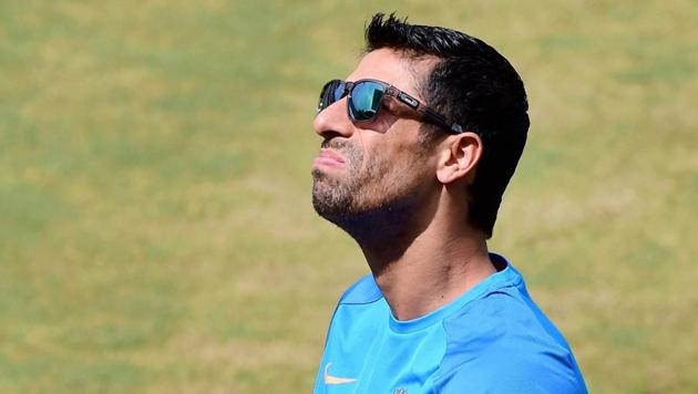 Ashish Nehra looks on during a practice session ahead of India’s first T20 international against New Zealand at Feroz Shah Kotla in New Delhi. (PTI) Ashish Nehra looks on during a practice session ahead of India’s first T20 international against New Zealand at Feroz Shah Kotla in New Delhi. (PTI)