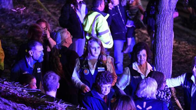 Walmart employees gather away from the scene of a shooting which occurred at the store in Thornton, Colorado on November 1, 2017. Two men and a woman were killed in a shooting inside the suburban shopping centre on Wednesday night forcing customers to either hide or flee. The men died at the store, and the woman succumbed later at a hospital. (Helen H. Richardson / The Denver Post via AP) Walmart employees gather away from the scene of a shooting which occurred at the store in Thornton, Colorado on November 1, 2017. Two men and a woman were killed in a shooting inside the suburban shopping centre on Wednesday night forcing customers to either hide or flee. The men died at the store, and the woman succumbed later at a hospital. (Helen H. Richardson / The Denver Post via AP)