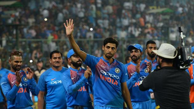 Ashish Nehra, who made his international debut in 1999, has bowed out of cricket after almost 20 years of playing.  (AFP) 