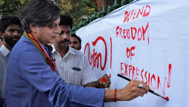 Congress MP Shashi Tharoor at an event in Thiruvananthapuram. (PTI file photo) Congress MP Shashi Tharoor at an event in Thiruvananthapuram. (PTI file photo)