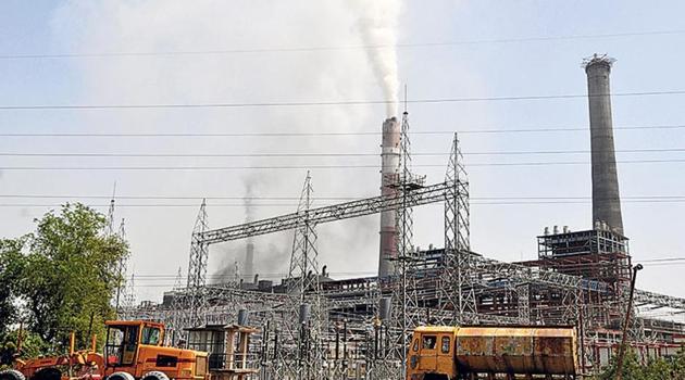 It is true that coal is the dirtiest fuel with the highest carbon emission coefficient, but it presently plays a vital role in electricity generation worldwide. Coal-fired power plants currently produce 41% of global electricity and are responsible for 46% of the world’s carbon emissions(HT File Photo)