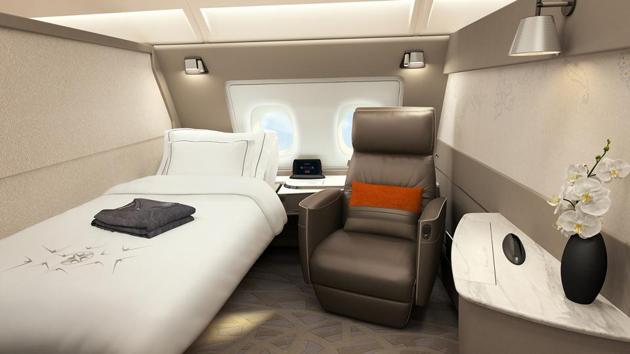 Singapore Airlines A380 Suite. (Courtesy: Singapore Airlines) Singapore Airlines A380 Suite. (Courtesy: Singapore Airlines)