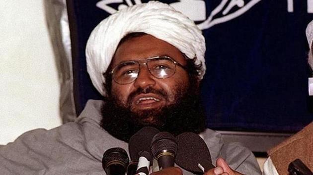Maulana Masood Azhar, head of Pakistan’s militant Jaish-e-Mohammad party, attends a pro-Taliban conference organised by the Afghan Defence Council in Islamabad August 26, 2001.(File Photo) Maulana Masood Azhar, head of Pakistan’s militant Jaish-e-Mohammad party, attends a pro-Taliban conference organised by the Afghan Defence Council in Islamabad August 26, 2001.(File Photo)