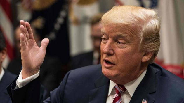 US President Donald Trump at a meeting with business leaders on tax reform at the White House in Washington, DC. (AFP File Photo) US President Donald Trump at a meeting with business leaders on tax reform at the White House in Washington, DC. (AFP File Photo)