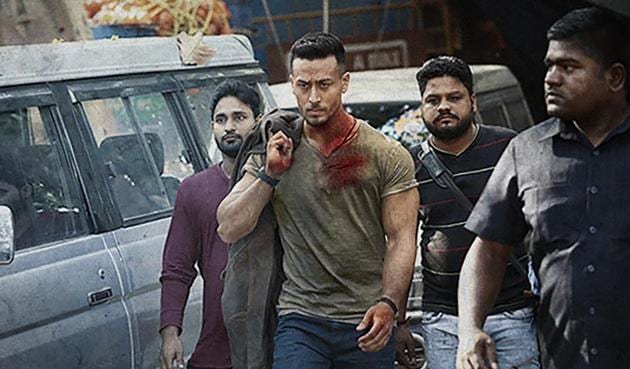 Tiger Shroff on the sets of Baaghi 2. Tiger Shroff on the sets of Baaghi 2.