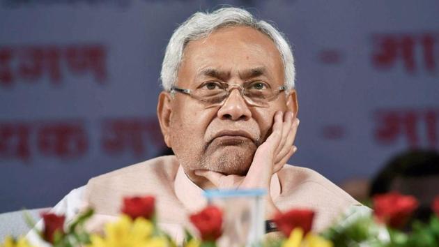 Bihar Chief Minister Nitish Kumar during 142nd birth anniversary celebration of Sardar Vallabhbhai Patel in Patna on Tuesday. (PTI) Bihar Chief Minister Nitish Kumar during 142nd birth anniversary celebration of Sardar Vallabhbhai Patel in Patna on Tuesday. (PTI)