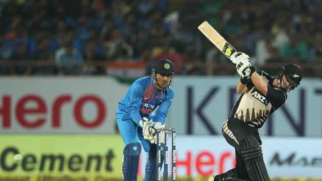 Colin Munro gave New Zealand a great start in the powerplay. (BCCI) Colin Munro gave New Zealand a great start in the powerplay. (BCCI)