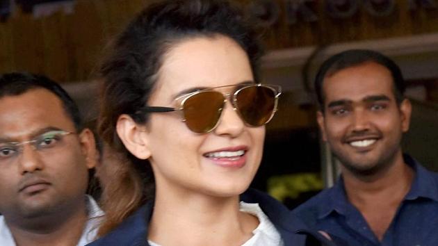 Kangana Ranaut arrives in Jodhpur to shoot for Manikarnika. (PTI) Kangana Ranaut arrives in Jodhpur to shoot for Manikarnika. (PTI)