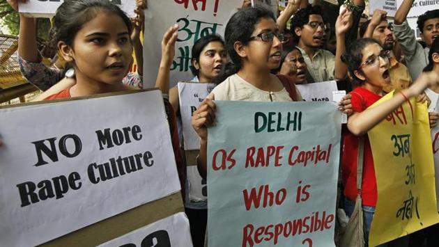 The crime came to light when the boys’ families approached police after a video footage recorded by the accused went viral on social media. (HT File Photo) The crime came to light when the boys’ families approached police after a video footage recorded by the accused went viral on social media. (HT File Photo)
