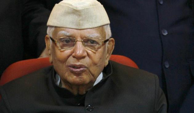 Veteran Congress politician ND Tiwari in New Delhi, India, on March 3, 2014. (HT File Photo) Veteran Congress politician ND Tiwari in New Delhi, India, on March 3, 2014. (HT File Photo)