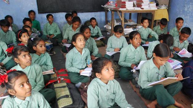 The state government is yet to reimburse nearly 4,000 unaided schools in Uttarakhand.(HT File)