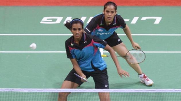 PV Sindhu and Saina Nehwal are in the semi-finals of National Badminton Championship.(AFP/Getty Images)