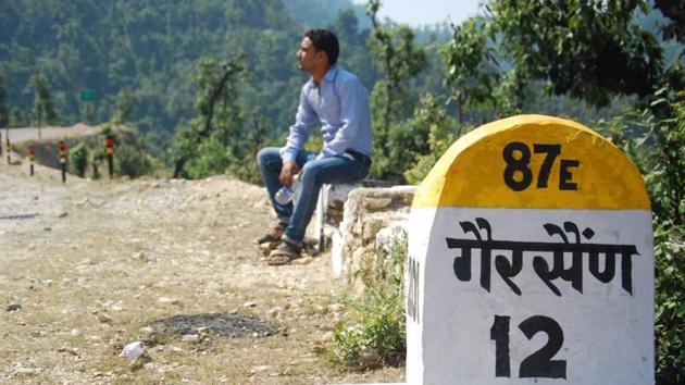 Located about 260km away from Dehradun, Gairsain is equally accessible from both Garhwal and Kumaon administrative regions. (HT Photo) Located about 260km away from Dehradun, Gairsain is equally accessible from both Garhwal and Kumaon administrative regions. (HT Photo)