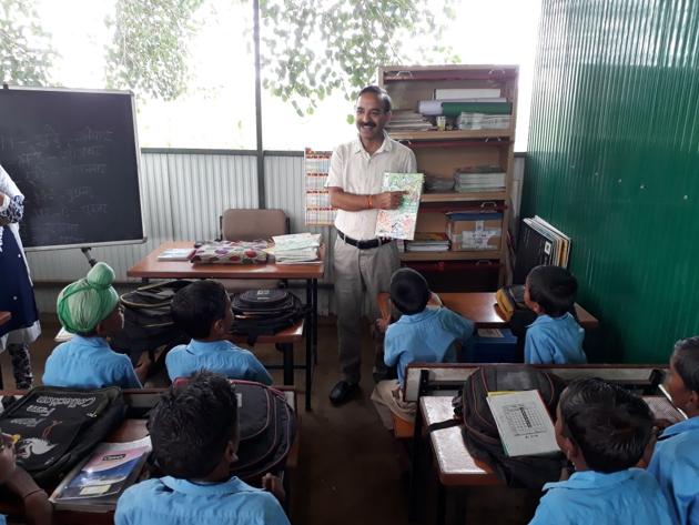 The Uttarakhand school education department plans to create a database of the dropouts and link them with Aadhaar; they will then be enrolled in schools. Aadhaar linkage will help track children who migrate with their families. (HT Photo) The Uttarakhand school education department plans to create a database of the dropouts and link them with Aadhaar; they will then be enrolled in schools. Aadhaar linkage will help track children who migrate with their families. (HT Photo)