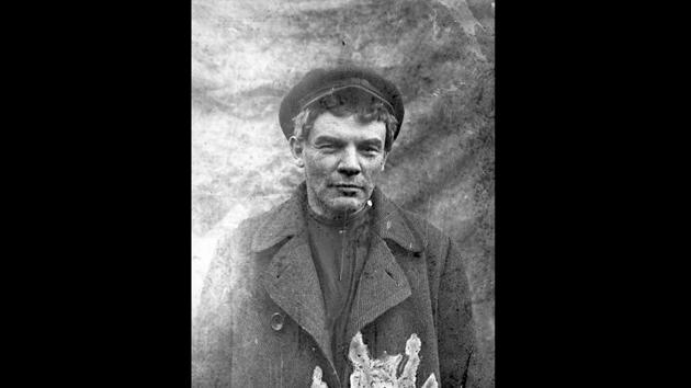 A clean-shaven Vladimir Lenin seen in disguise as he hid in a village north-west of St. Petersburg, Russia in August 1917. With crackdowns on Bolshevik support after the July Days encounters, Vladimir Lenin also went into hiding with orders for his arrest and trial put out. Bolshevik supporters were disarmed and their armed units in Petrograd were sent to the war front. (Russian State Archive of Social and Political History via AP)