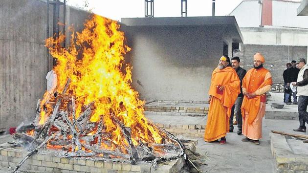 Amit Sharma, district president of Shri Hindu Takht, was shot by assailants in Ludhiana on January 14 this year. (HT File Photo) Amit Sharma, district president of Shri Hindu Takht, was shot by assailants in Ludhiana on January 14 this year. (HT File Photo)