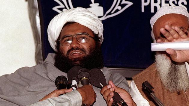 Maulana Masood Azhar, head of the Jaish-e-Mohammed (JeM) militant group, in February 2000. A JeM spokesperson confirmed that Azhar’s nephew was among three militants killed in an encounter(AFP File Photo)