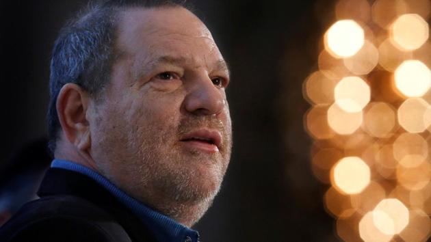 Harvey Weinstein speaks at the UBS 40th Annual Global Media and Communications Conference.(REUTERS)