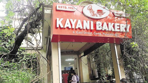 A photograph of the last day Kayani Bakery on East Street was open, on October 11, briefly for two hours.(HT FILE PHOTO)