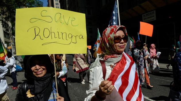 Rex Tillerson’s visit to Maynmar comes at a time when the Trump administration is considering declaring the crackdown on Rohingya Muslims as ‘ethnic cleansing’ (REUTERS) Rex Tillerson’s visit to Maynmar comes at a time when the Trump administration is considering declaring the crackdown on Rohingya Muslims as ‘ethnic cleansing’ (REUTERS)