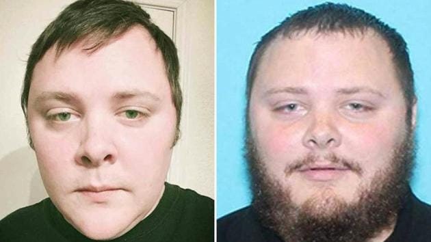 These two images widely distributed on social networks on November 6, 2017, allegedly show 26-year-old Devin Kelley who walked into the church in Sutherland Springs with an assault rifle and killed 26 people. (AFP Photo) These two images widely distributed on social networks on November 6, 2017, allegedly show 26-year-old Devin Kelley who walked into the church in Sutherland Springs with an assault rifle and killed 26 people. (AFP Photo)
