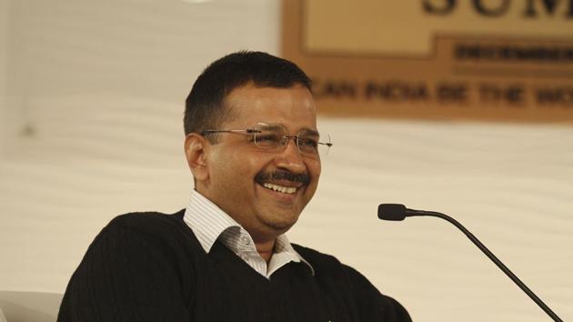 Delhi chief minister Arvind Kejriwal at HTLS 2015. (Virendra Singh Gosain/HT File Photo)