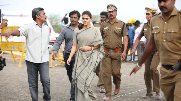 A still from Nayanthara’s upcoming release, Aramm, directed by Gopi Nainar. A still from Nayanthara’s upcoming release, Aramm, directed by Gopi Nainar.