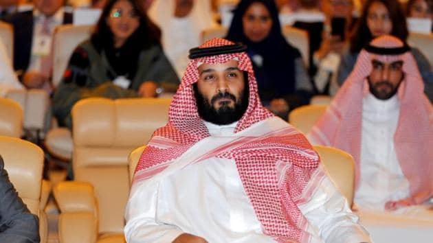 Saudi Crown Prince Mohammed bin Salman attends a conference in Riyadh, Saudi Arabia.(Reuters FILE)